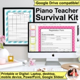 Simple Piano Teacher Survival Kit: Printable, Digital, Goo
