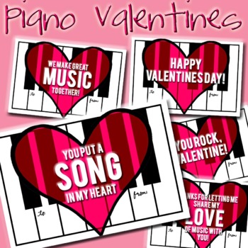 Preview of Piano Valentines