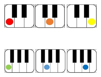 anchura solicitud En detalle Piano Games Teaching Resources | TPT