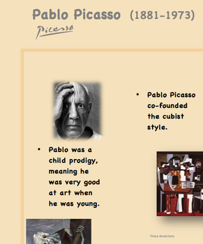 Preview of Picasso Fun Facts