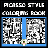 Picasso Inspired Magic: Set of 18 Coloring Pages for the C