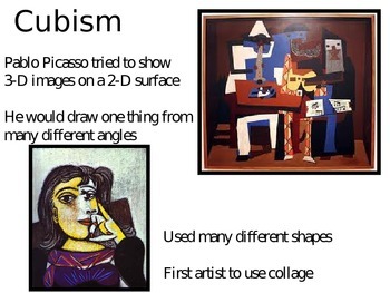 Preview of Picasso PowerPoint