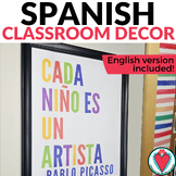 Spanish Classroom Decor - Bilingual Poster - Every Child i