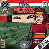Picasso - Shapes Superhero Activities & Sci-Fi Squad Comic