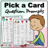 Pick A Card Social Emotional Learning Prompts | Icebreakers