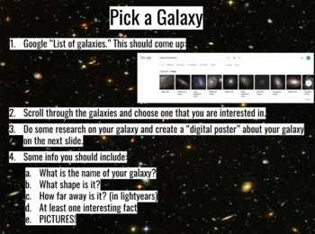 Preview of Pick A Galaxy Project