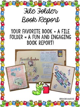 Preview of File Folder Book Report