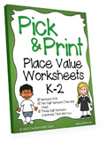 Place Value Assessment Practice Up to 10s Hundreds 1st 2nd