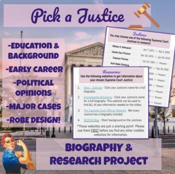 judicial branch research project