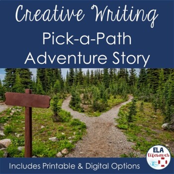 Preview of Pick a Path Adventure Creative Writing