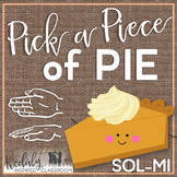 Pick a Piece of Pie Melody Game: sol-mi