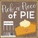 Pick a Piece of Pie Rhythm Game: tiri-tiri (4 sixteenths)