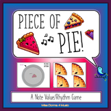 Pick a Piece of Pie Rhythm and Note Values Game