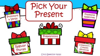 Choose Your Gift Game - Adjectives
