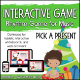 Interactive Rhythm Game - Pick a Present Christmas and Win
