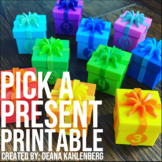 Pick a Present Printable