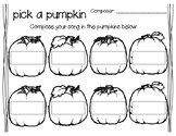 Pick a Pumpkin - Composing with Rhythms