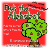 Pick the Alphabet! An interactive whiteboard letter game f