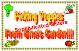 Picking Veggies From Gina's Garden