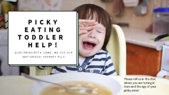 Preview of Picky Eating Toddler Help Presentation