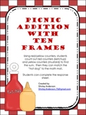 Picnic Addition with Ten Frames