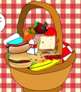 Preview of Picnic Basket Syllable Sort