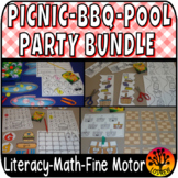 Picnic Bundle BBQ Activities Pool Party Centers Literacy M