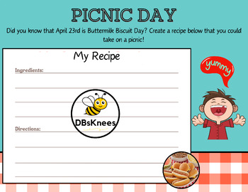 Preview of Picnic Day Recipe (4/23)