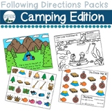Camping Following Directions Pack