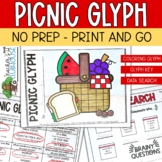 Picnic Glyph - No Prep Activity - Summer Activities