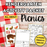Picnic Kindergarten Activities in French & English