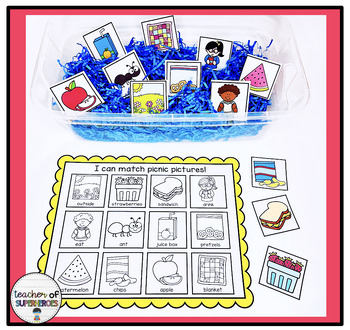 Picnic Sensory Bin