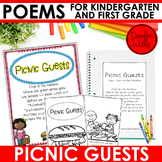 Picnic Poem for Kindergarten & 1st Grade w Poetry Activiti
