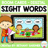 Picnic Sight Words - Boom Cards - Distance Learning