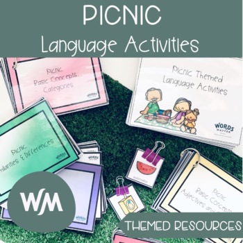 Preview of Picnic Themed LANGUAGE Activities