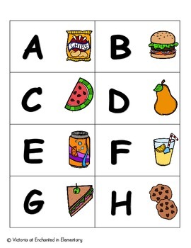 Picnic Words Beginning Sounds Activity (Teacher-Made)