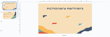 Preview of Pictionary Partners Activity