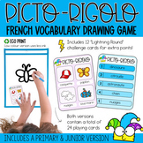 Picto-Rigolo: FRENCH Vocabulary/Drawing Game