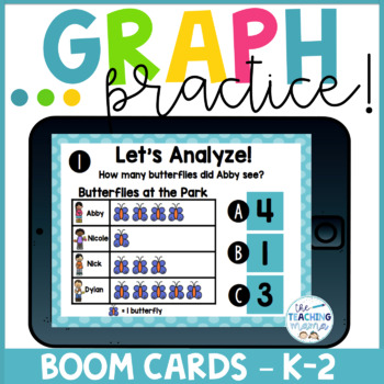 Preview of Boom Cards Distance Learning! - Pictograph Practice!