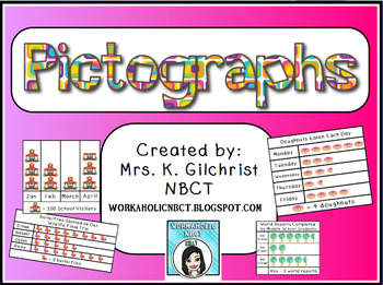 Preview of Pictographs Activinspire Flipchart Lesson { Picture Graphs }