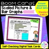 Pictographs and Bar Graphs BOOM™ Cards | Picture Graphs | 3.MD.3