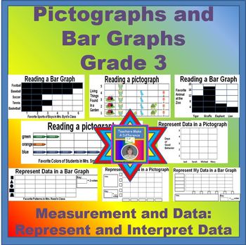 Preview of Pictographs and Bar Graphs - Grade 3