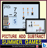 Picture Adding and Subtracting within 10 | Summer Olympics