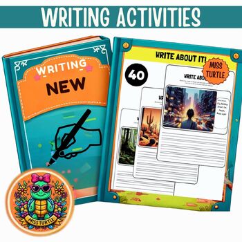 Preview of Picture-Based Writing Prompts Quick write and Reading Comprehension