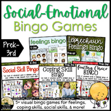 Counseling Bingo Games Ultimate Bundle: Basic, Advanced, a