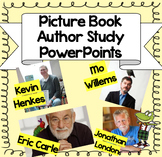 Picture Book Author Study PowerPoint Bundle (17 Authors!)