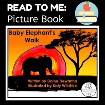 Preview of Picture Book: Baby Elephant's Walk - A book about Counting