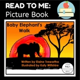 Picture Book: Baby Elephant's Walk - A book about Counting