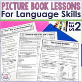 Picture Book Lesson Plans for Speech Language Therapy Comp