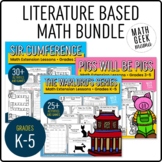 Picture Book Math Lessons BUNDLE - 50+ Extension Lessons -